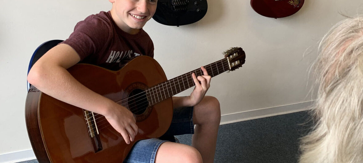 Gitarrenunterricht in der Musikschule Kempen
